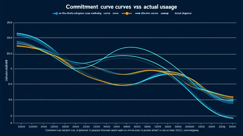 GCP committed use discounts analysis chart